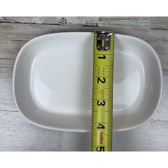 Lot of 5 Vtg Pfaltzgraff United & Delta Airline Service Dishes 7×5 White Ceramic - Picture 6 of 10